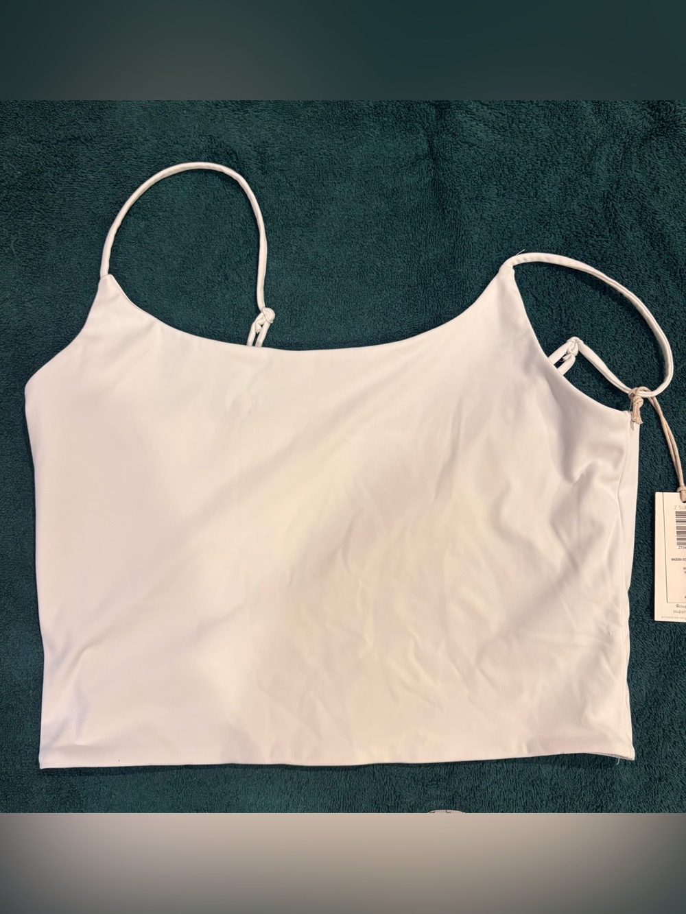 Z SUPPLY Madeira So Smooth Cami White size Large NWT